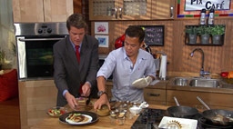 Chef Simpson Wong from Cafe Asean on PIX 11 Morning News